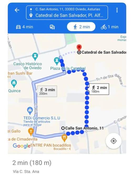 Nuevo! Piso Al Lado De Catedral - Oviedo Lägenhet Exteriör bild